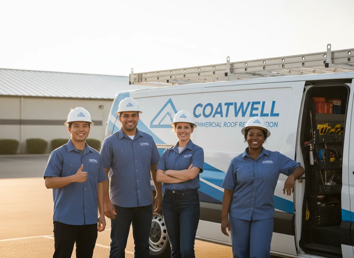 Commercial roof coating company in Silver Lake, NH